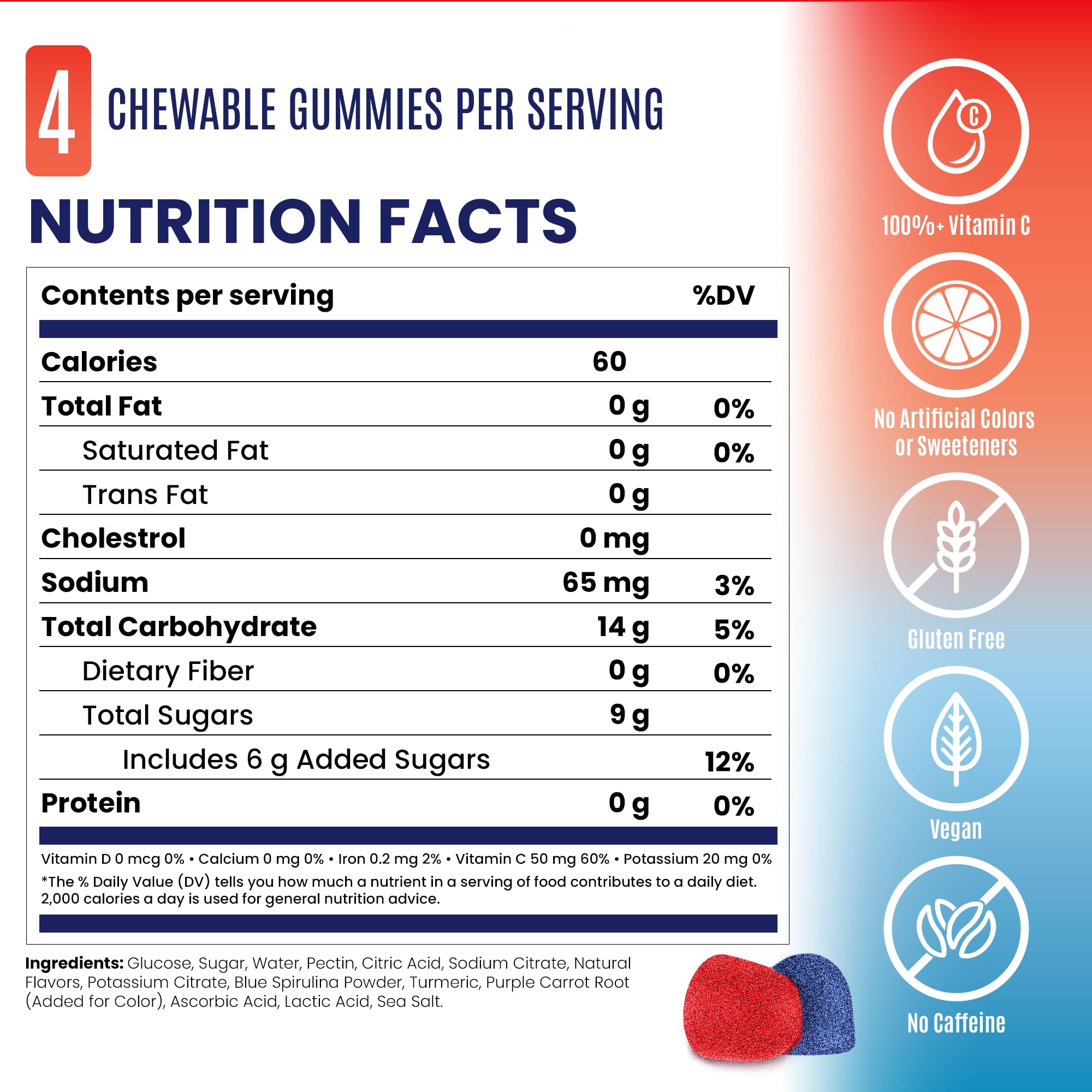 SaltStick Energy Gummies Sour Pop Rocket dairy-free gluten-free athlete snack