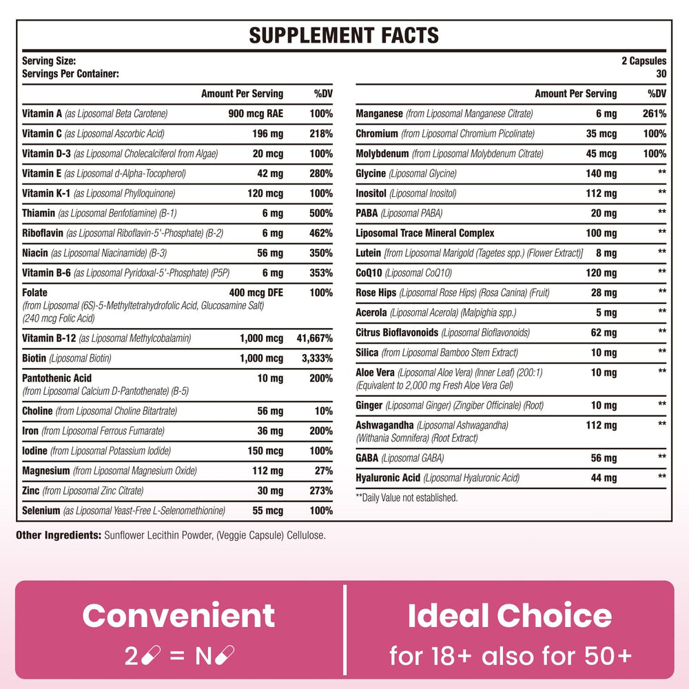Pouring Sambugra capsules demonstrates simple daily intake for a busy schedule
