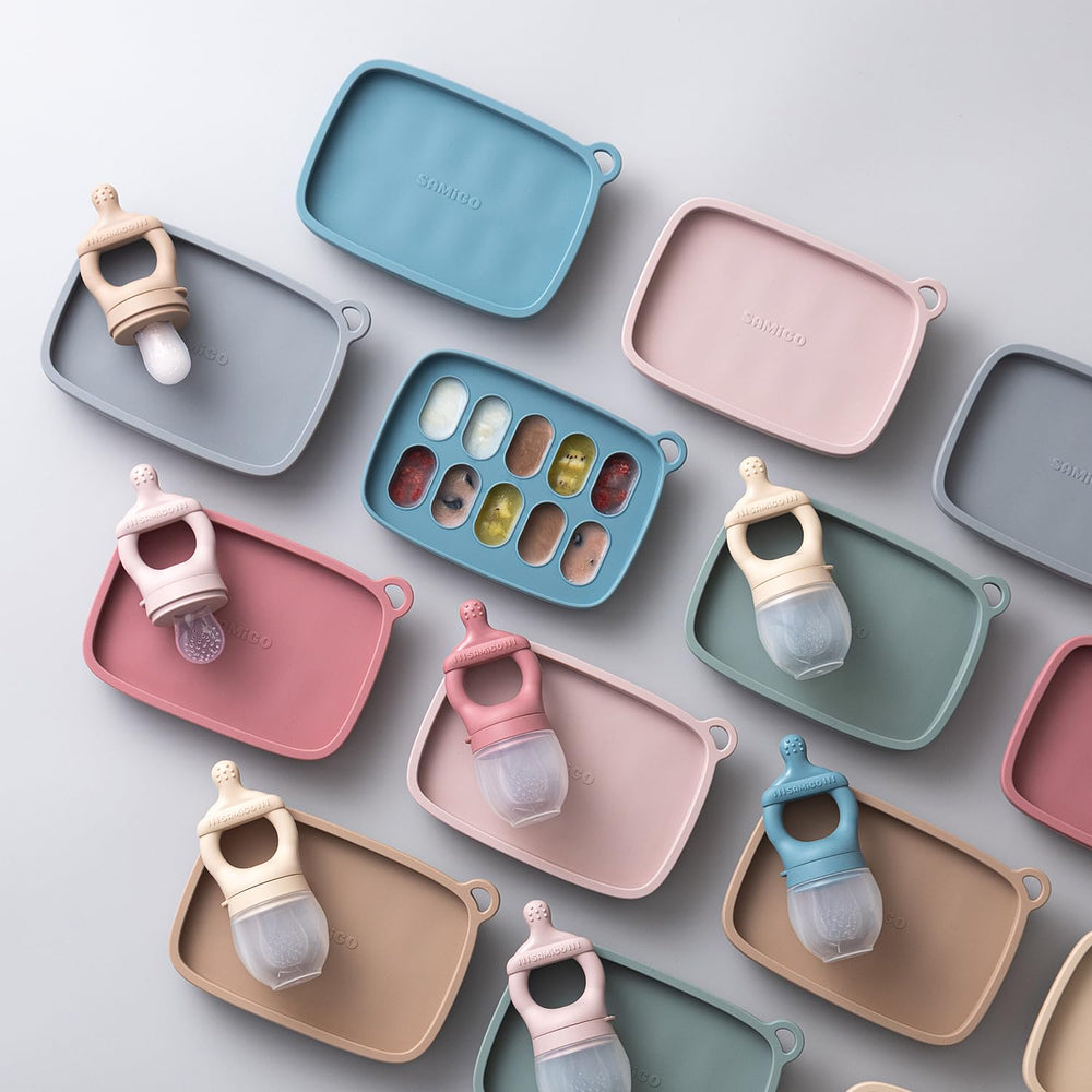 SAMiGO BPA PVC phthalate-free design for worry-free feeding.