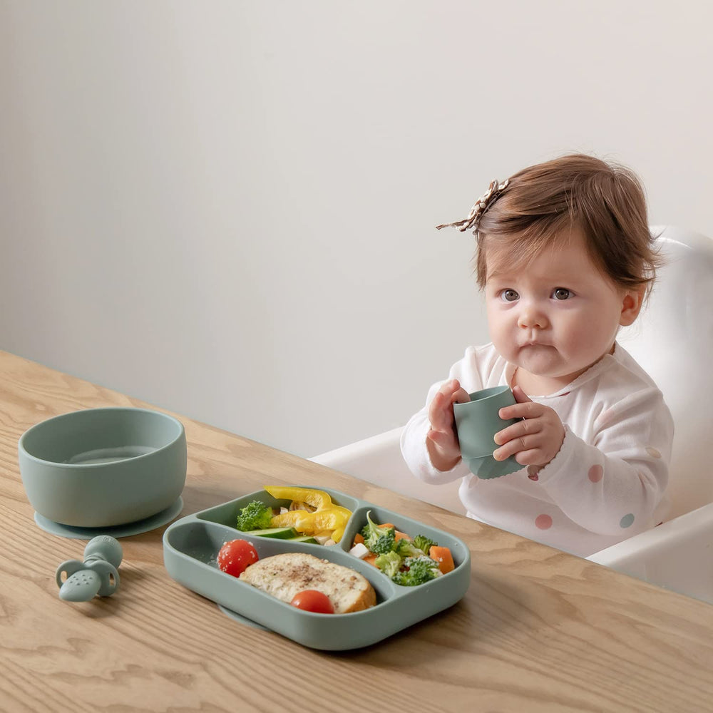 SAMiGO colorful-2oz-cups add fun to baby-led weaning routines.