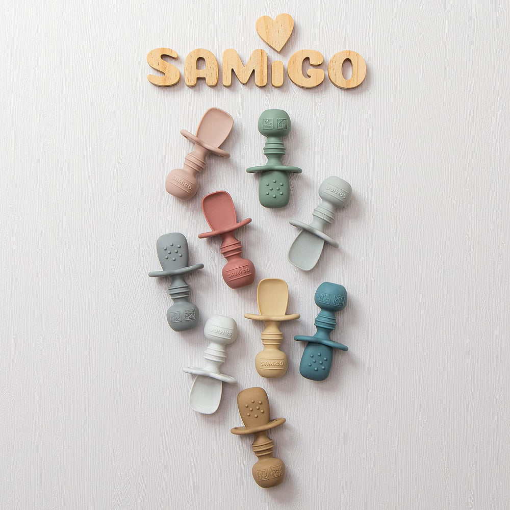 SAMiGO soft food-grade silicone material detail for safe chewing