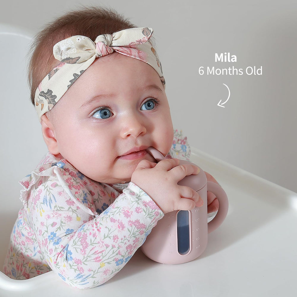 SAMiGO silicone sippy cup is thicker and sturdier for everyday use.