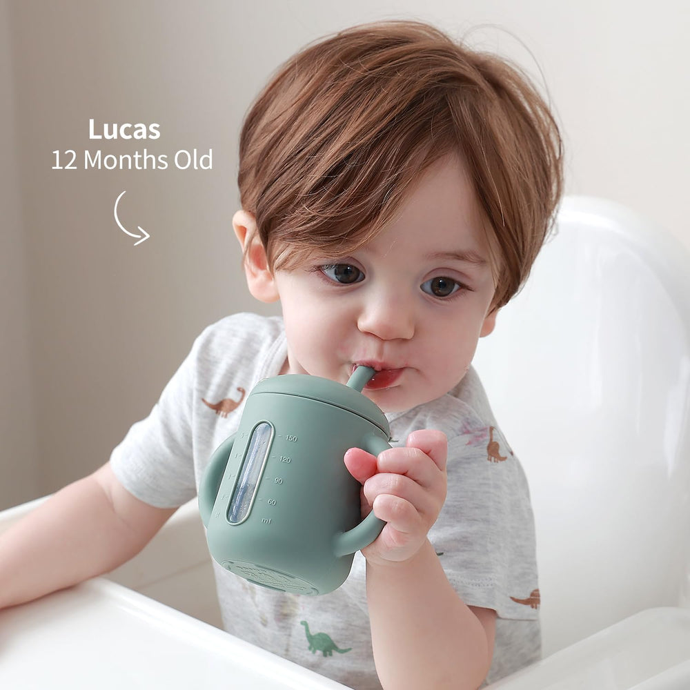 SAMiGO is BPA-free and phthalate-free silicone, prioritizing safe sipping and easy cleanup