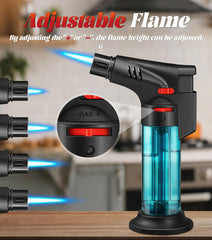 Samniu large 8g tank enables longer use between refills.