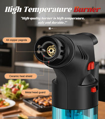 Samniu safety lock feature prevents accidental ignition during storage.