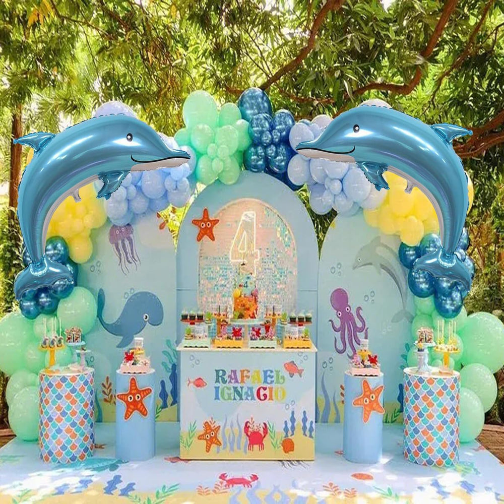SAMOKA undersea party balloon set for beach or mermaid themes.