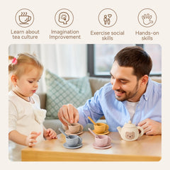 Samonyed silicone cups ideal for kids tea time