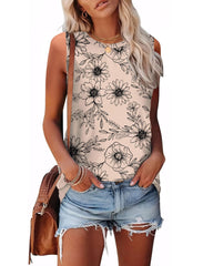 Sampeel floral apricot blouse suitable for work and weekends
