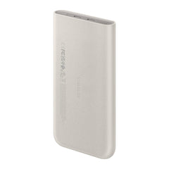Beige Samsung dual ports powering two devices