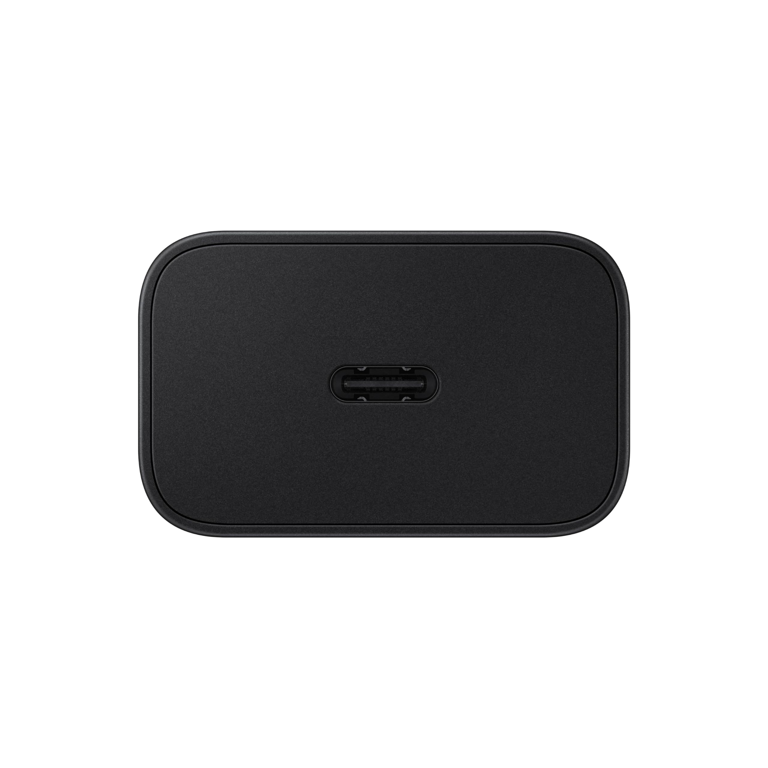 Samsung 25W wall charger uses recycled content to support eco-friendly charging.