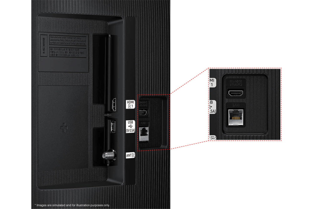 Samsung 40-inch Full HD TV Knox Security protects apps and data
