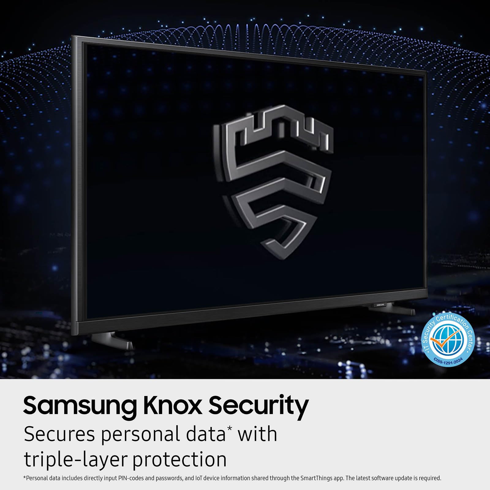 Samsung 40-inch Full HD TV One UI Tizen interface for easy streaming