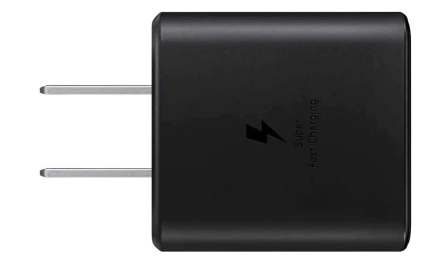 Samsung 45W USB-C wall charger with included USB-C cable for versatile charging