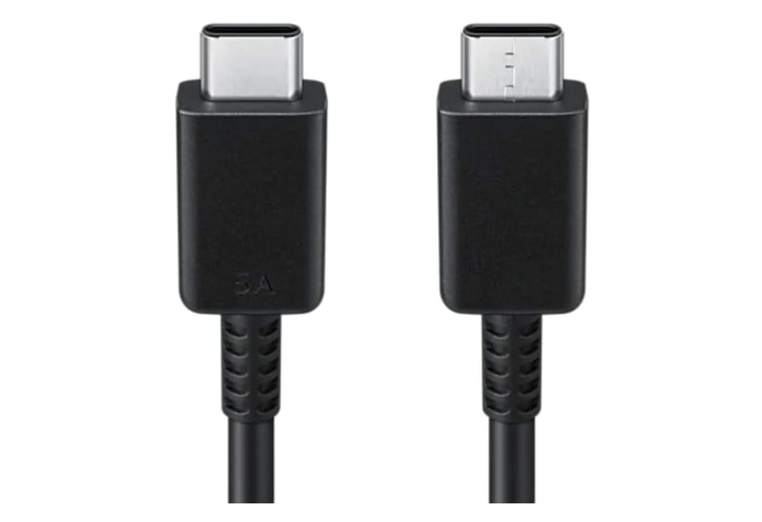 Samsung 45W USB-C wall charger powering a smartphone quickly