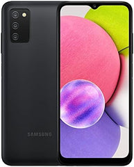 Side mounted fingerprint sensor on the Samsung Galaxy A03s enables quick, secure unlock.