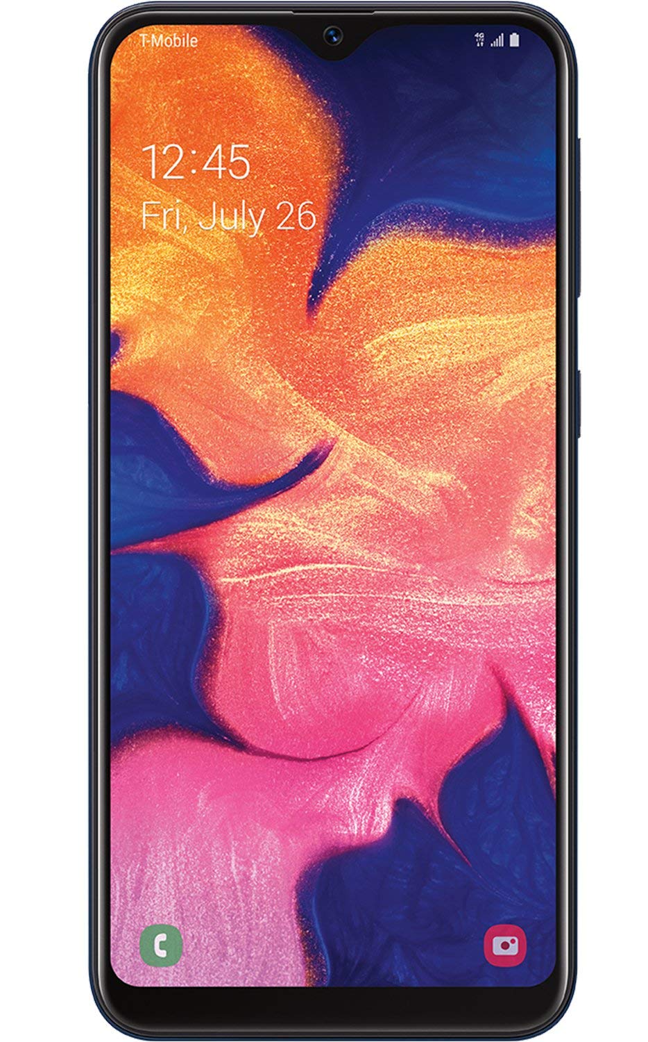 Samsung Galaxy A10e display 5.83 inch Infinity screen for immersive browsing.