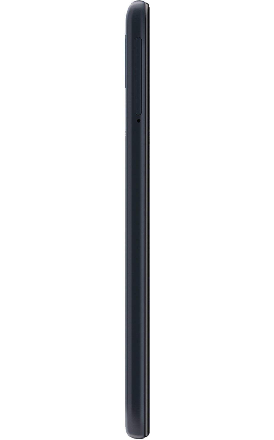 Samsung Galaxy A10e memory 32GB with microSD expansion for more content.