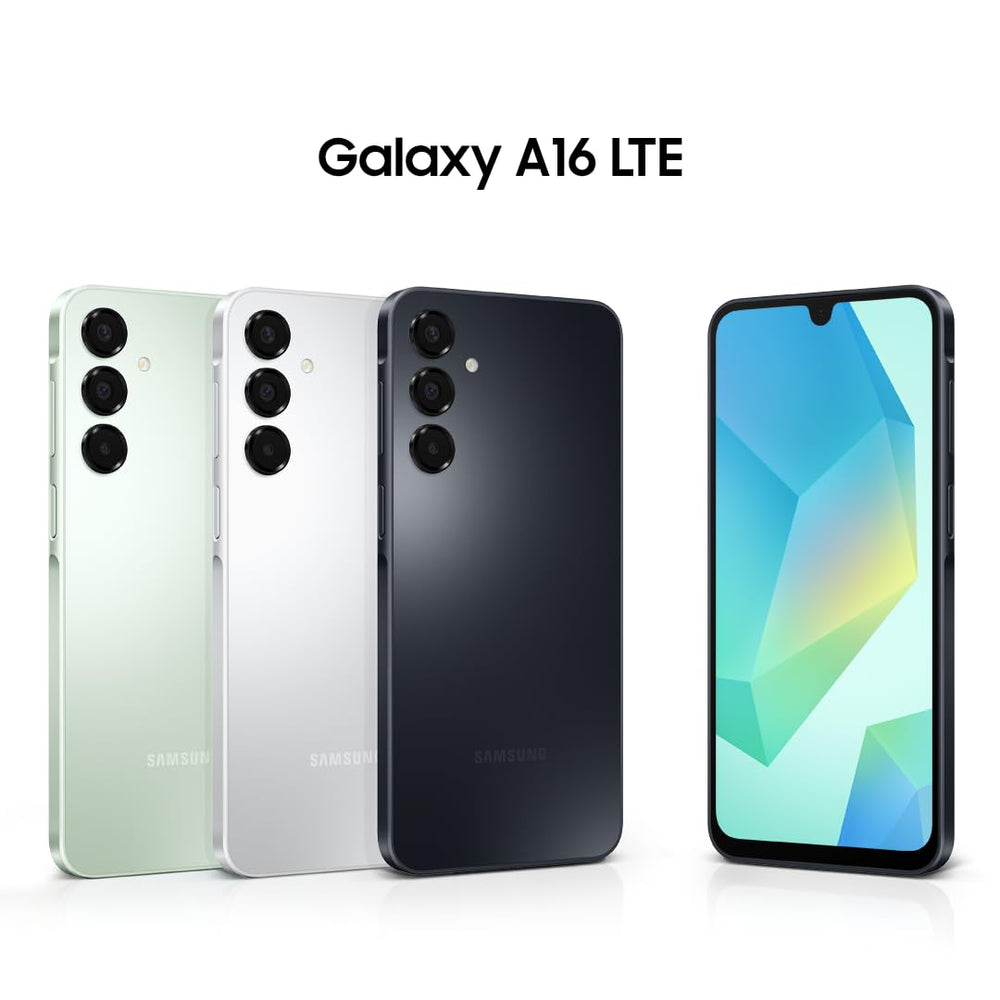 Samsung Galaxy A16 50MP camera captures crisp photos and videos.