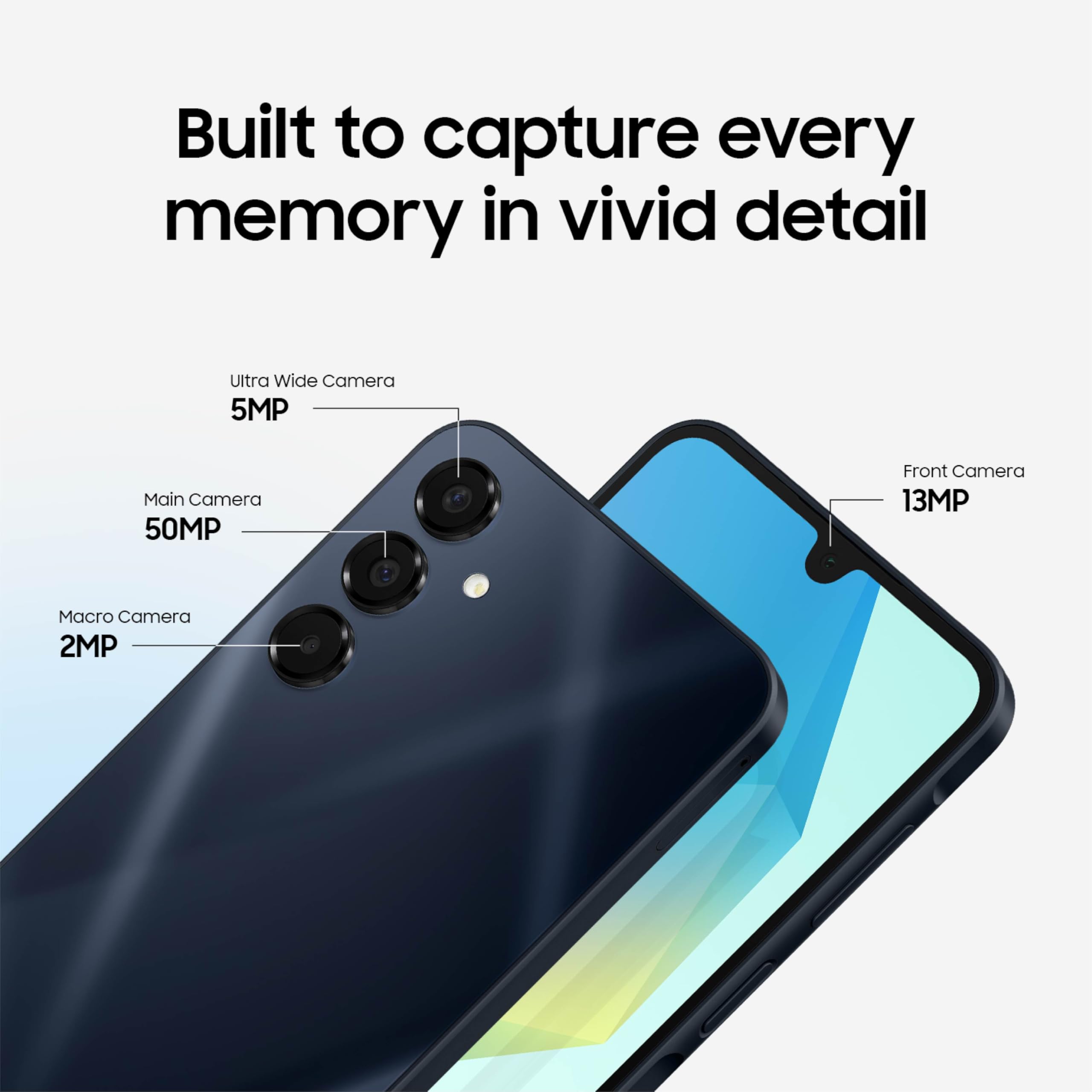 Samsung Galaxy A16 5G 128GB storage with microSD expansion