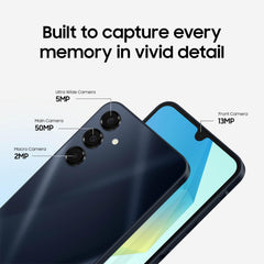 Samsung Galaxy A16 5G 128GB storage with microSD expansion