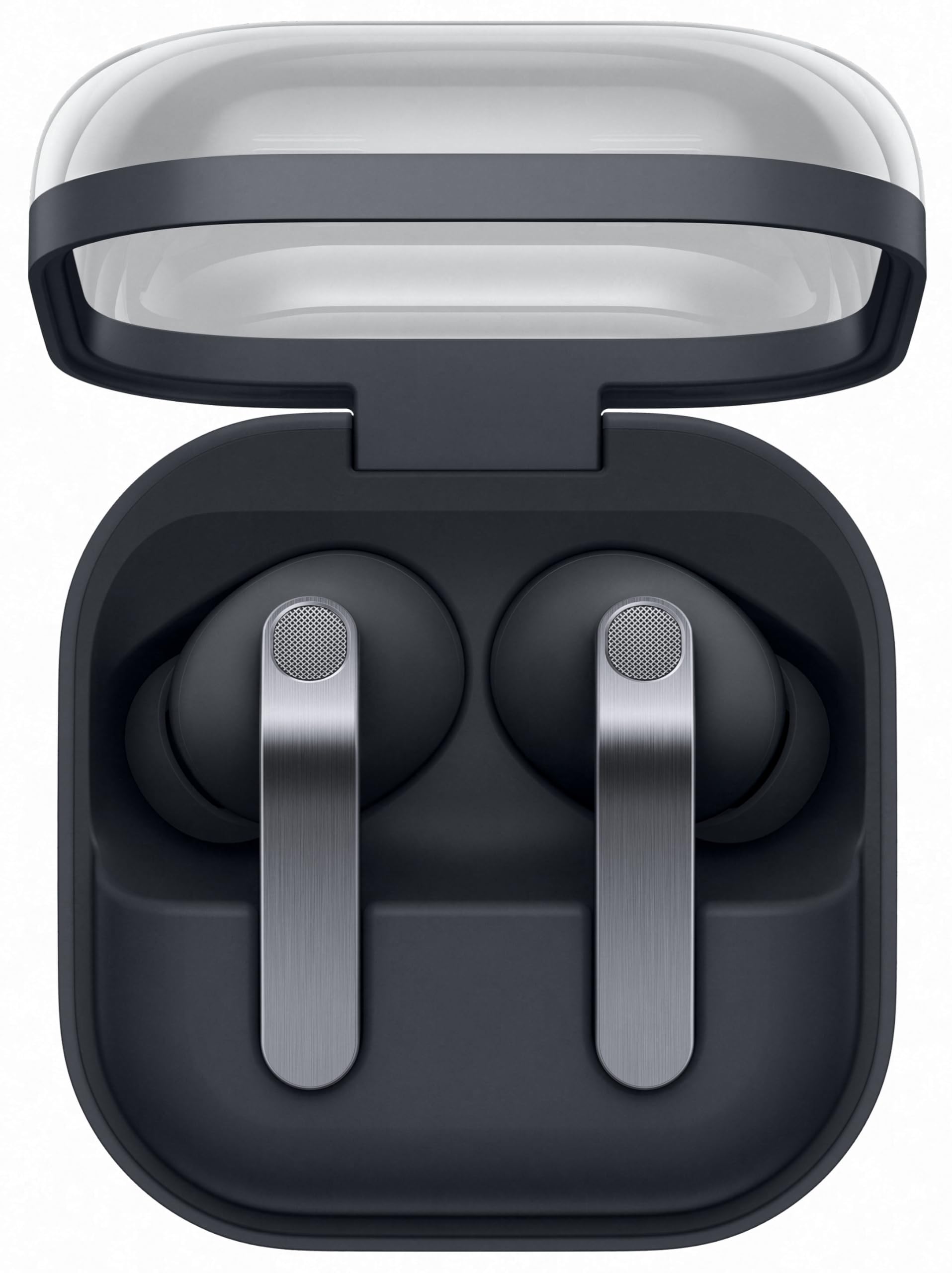 Samsung Galaxy Buds 4 Pro case open, ready for on-the-go charging