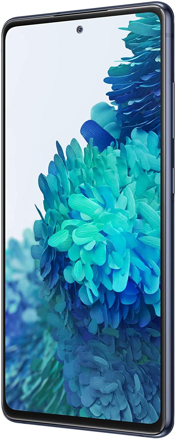 Samsung Galaxy S20 FE 5G Cloud Navy 6.5-inch AMOLED display for vivid visuals.