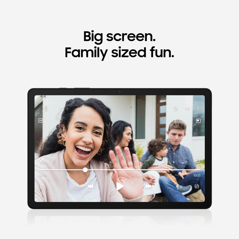 Samsung Galaxy Tab A9+ 5MP front camera ideal for video calls
