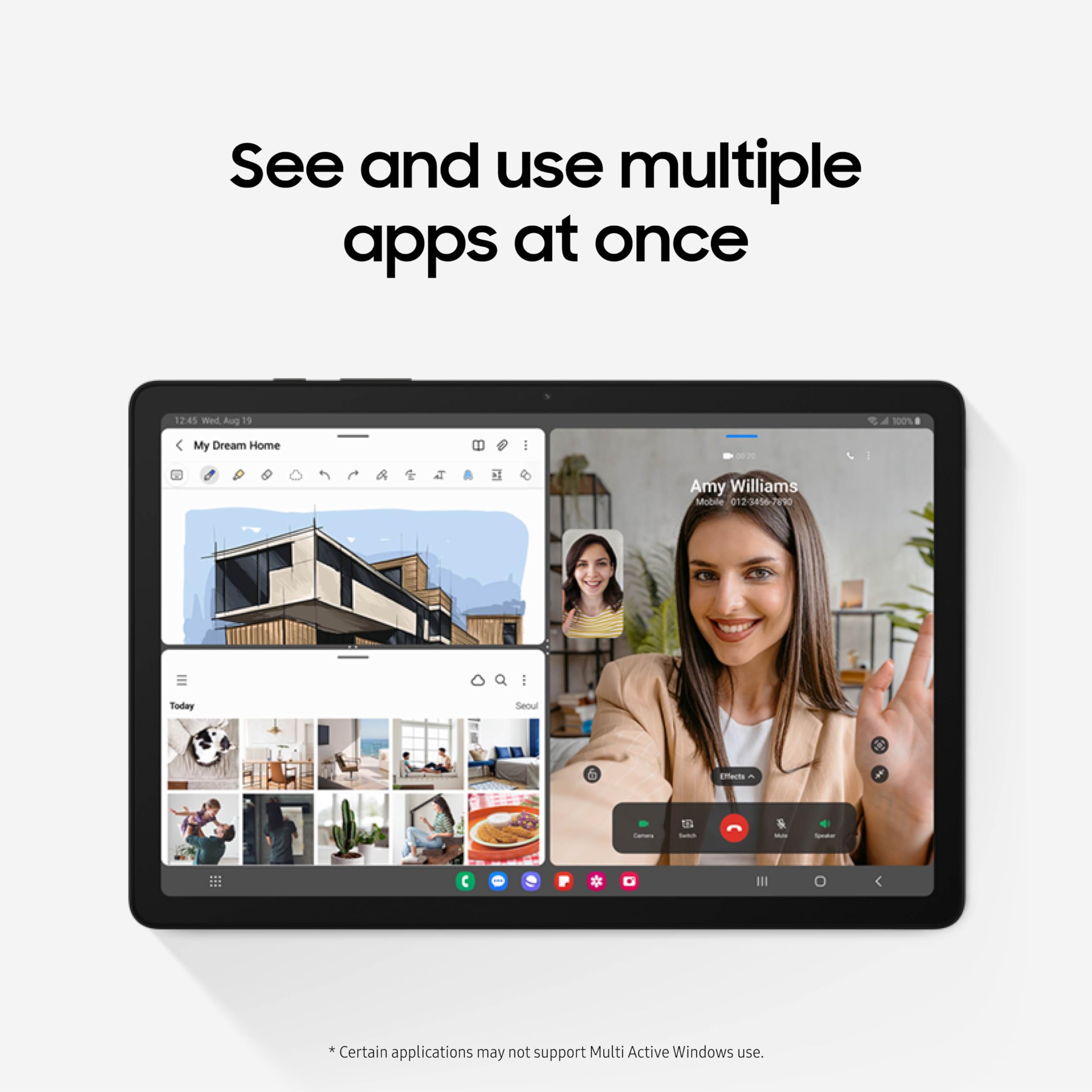 Samsung Galaxy Tab A9+ Wi-Fi connectivity for reliable home use