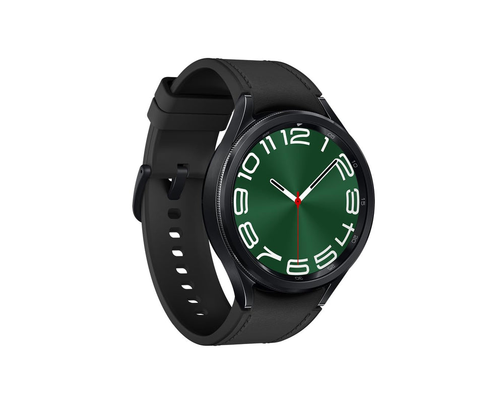 Samsung Galaxy Watch 6 Classic durable design with water resistance for active use.