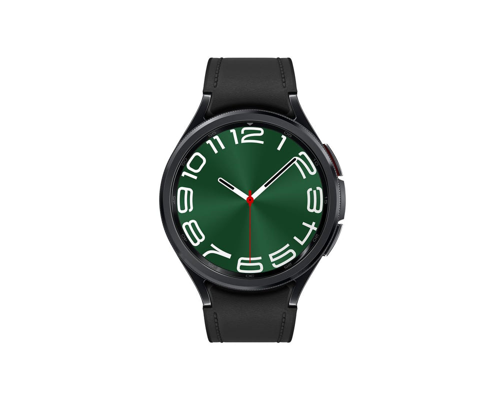 Samsung Galaxy Watch 6 Classic stainless steel build offers durable, stylish daily wear.