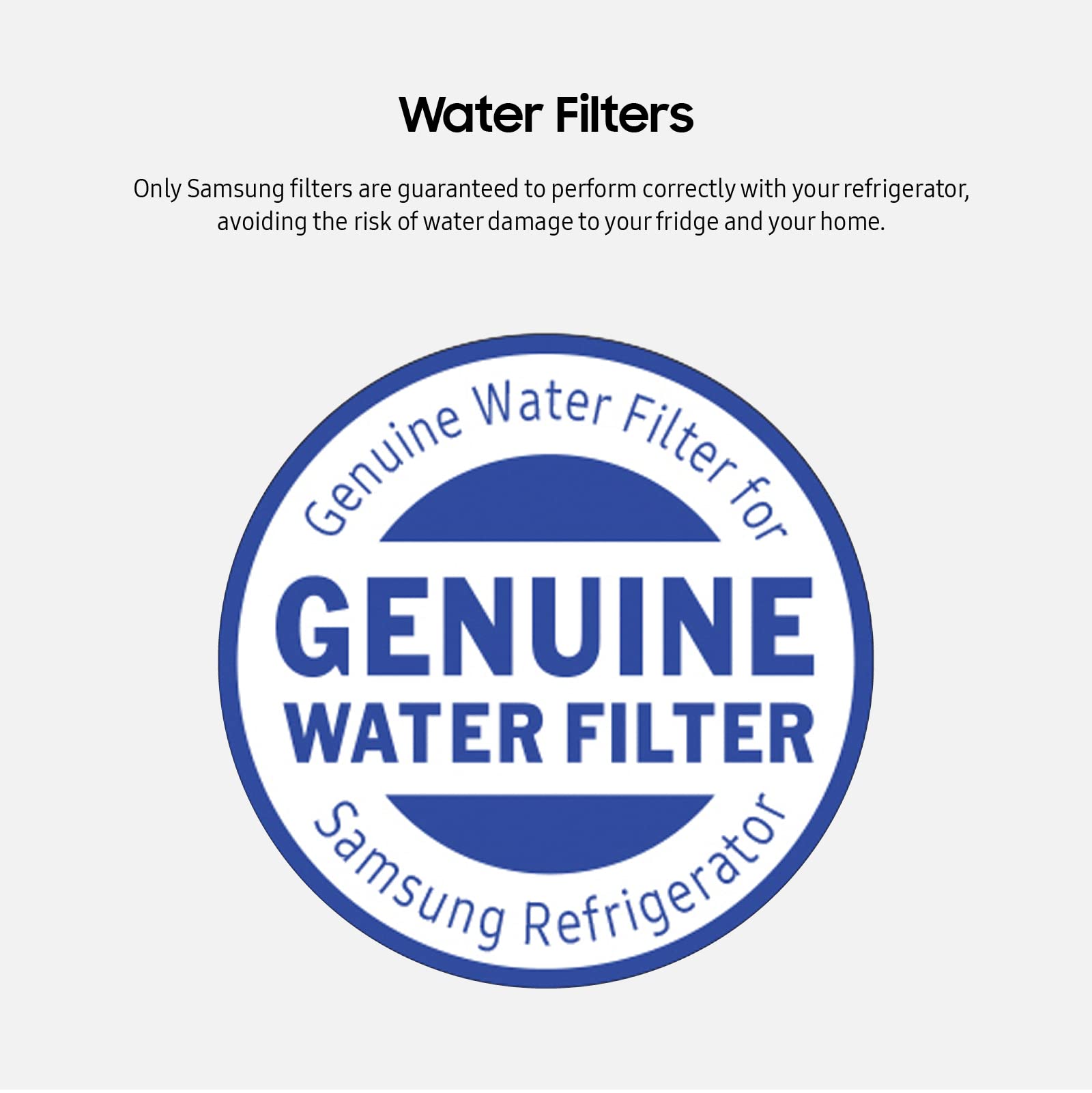 Samsung HAF-QIN-2P/EXP six-month filter life supports long use.