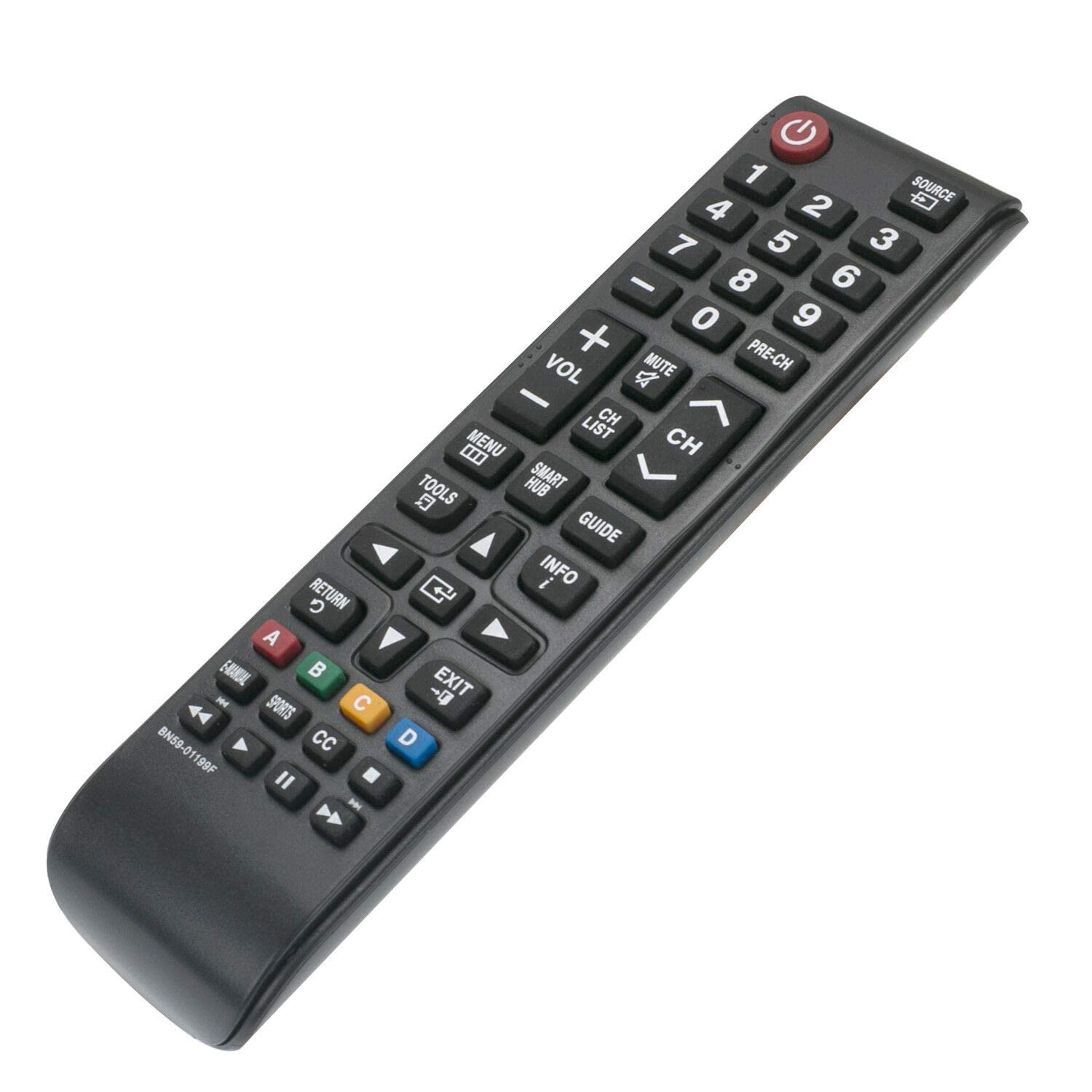Samsung BN59-01199F in use during movie night for seamless control.