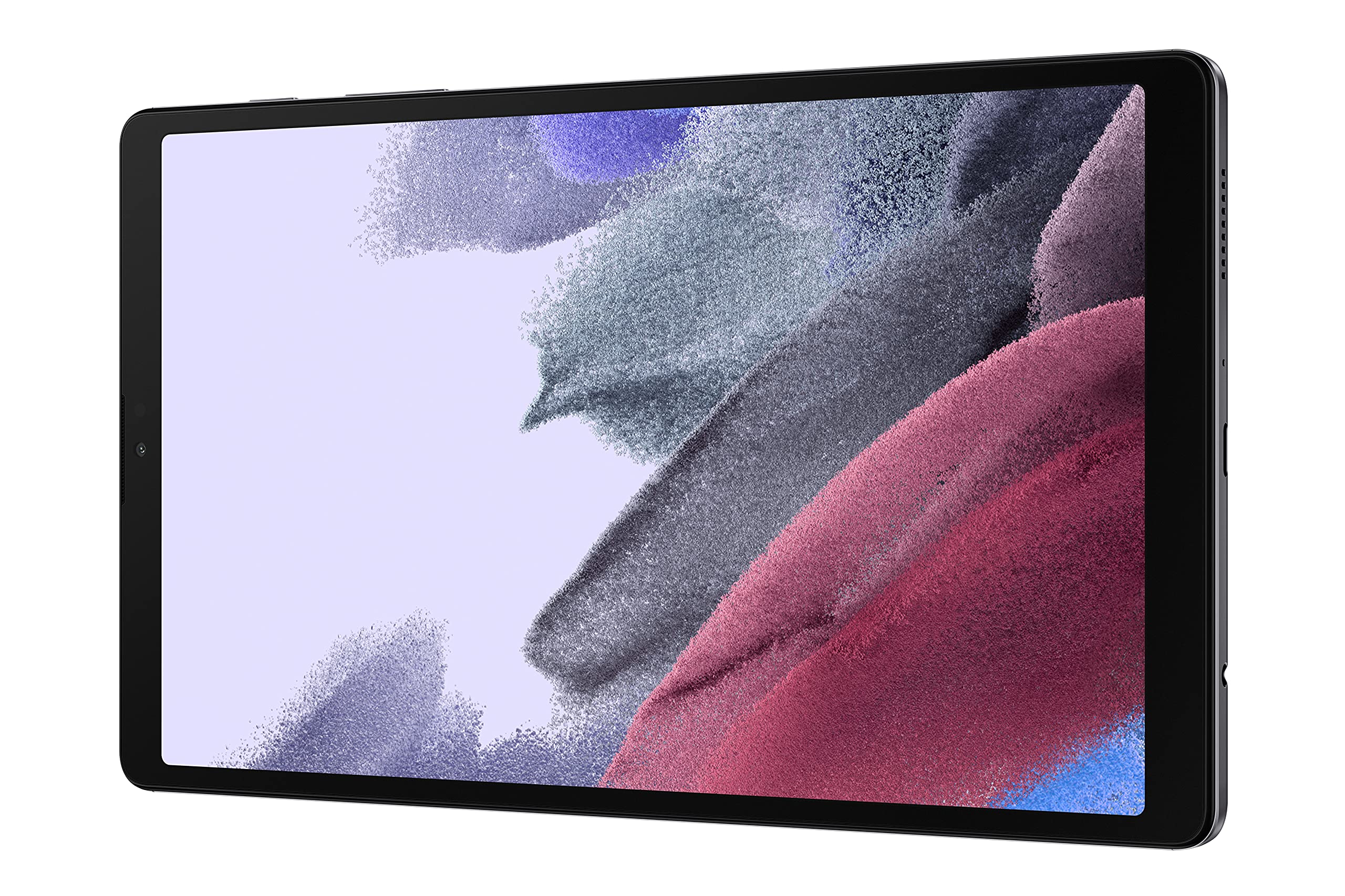 Samsung Tab A7 Lite battery life with fast charging keeps you going.