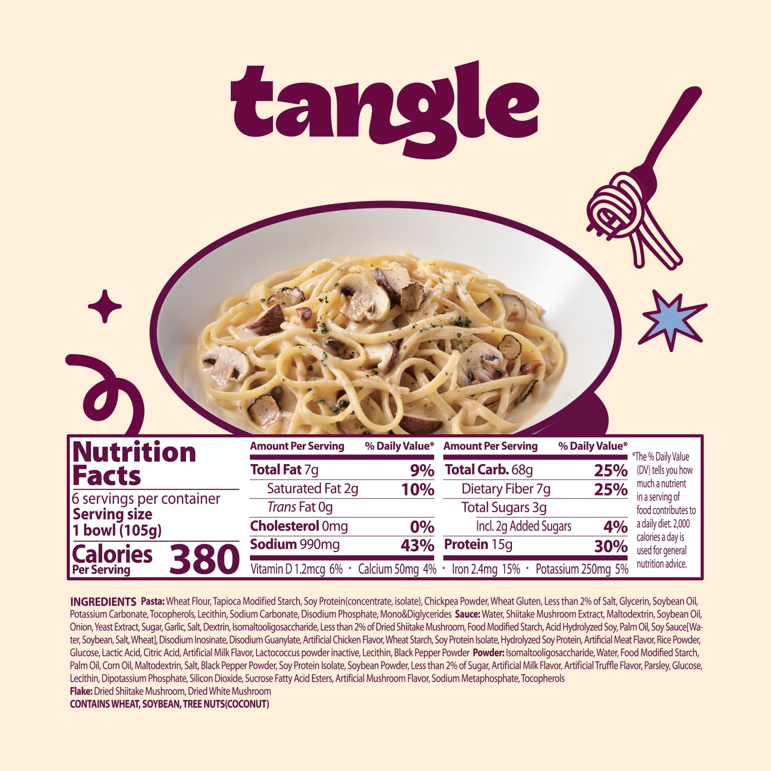 Samyang Tangle mushroom sauce close-up, earthy umami with real mushrooms.