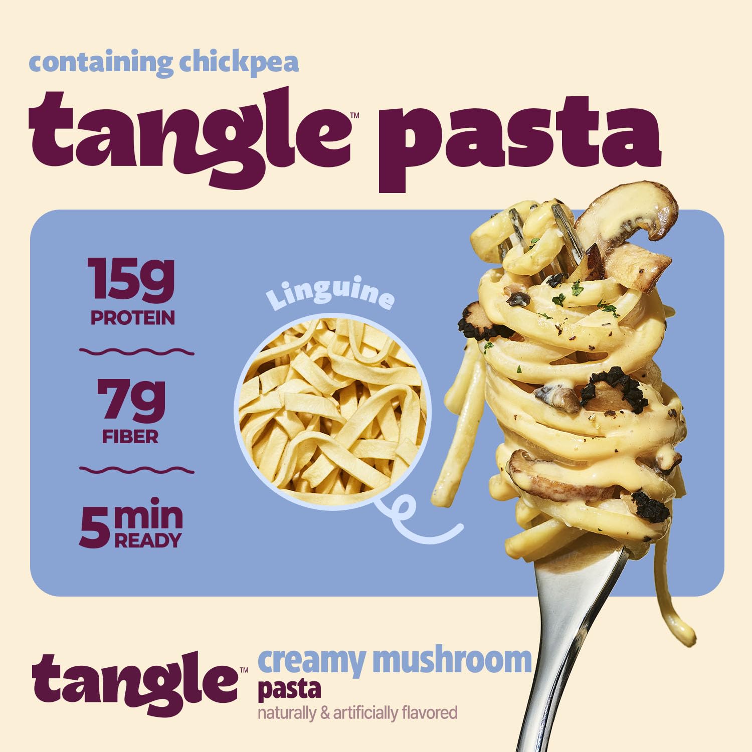 Samyang Tangle velvety mushroom sauce topping, rich earthy flavors in every bite.