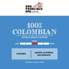 San Francisco Bay Coffee 100% arabica for a smooth, premium cup