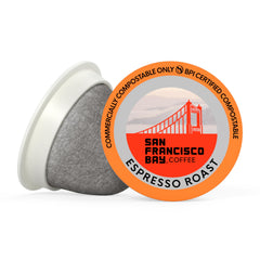 San Francisco Bay Espresso Roast aroma hints dark chocolate and warm spices