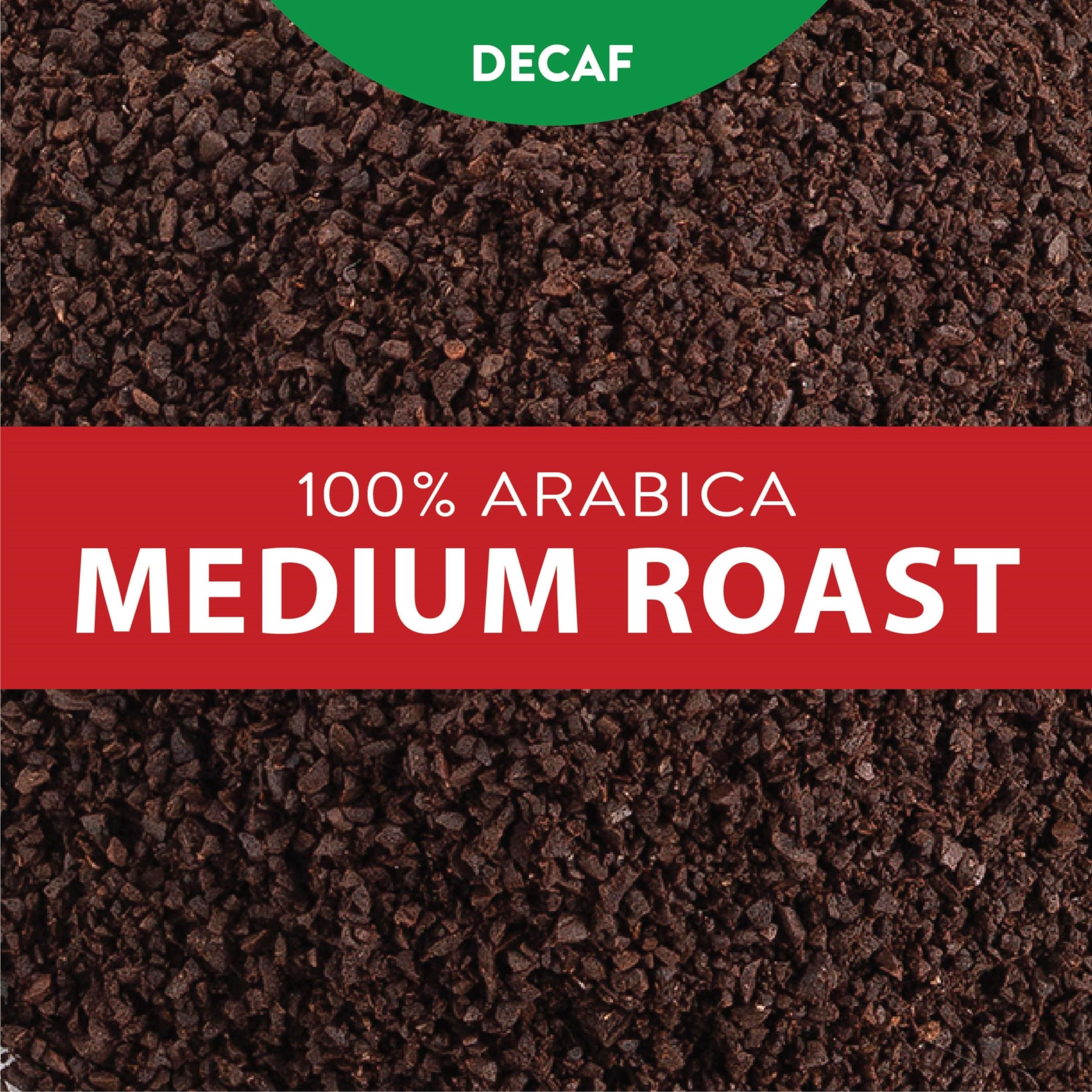 San Francisco Bay Decaf Gourmet Blend ground coffee ready for drip, pour-over, or French press