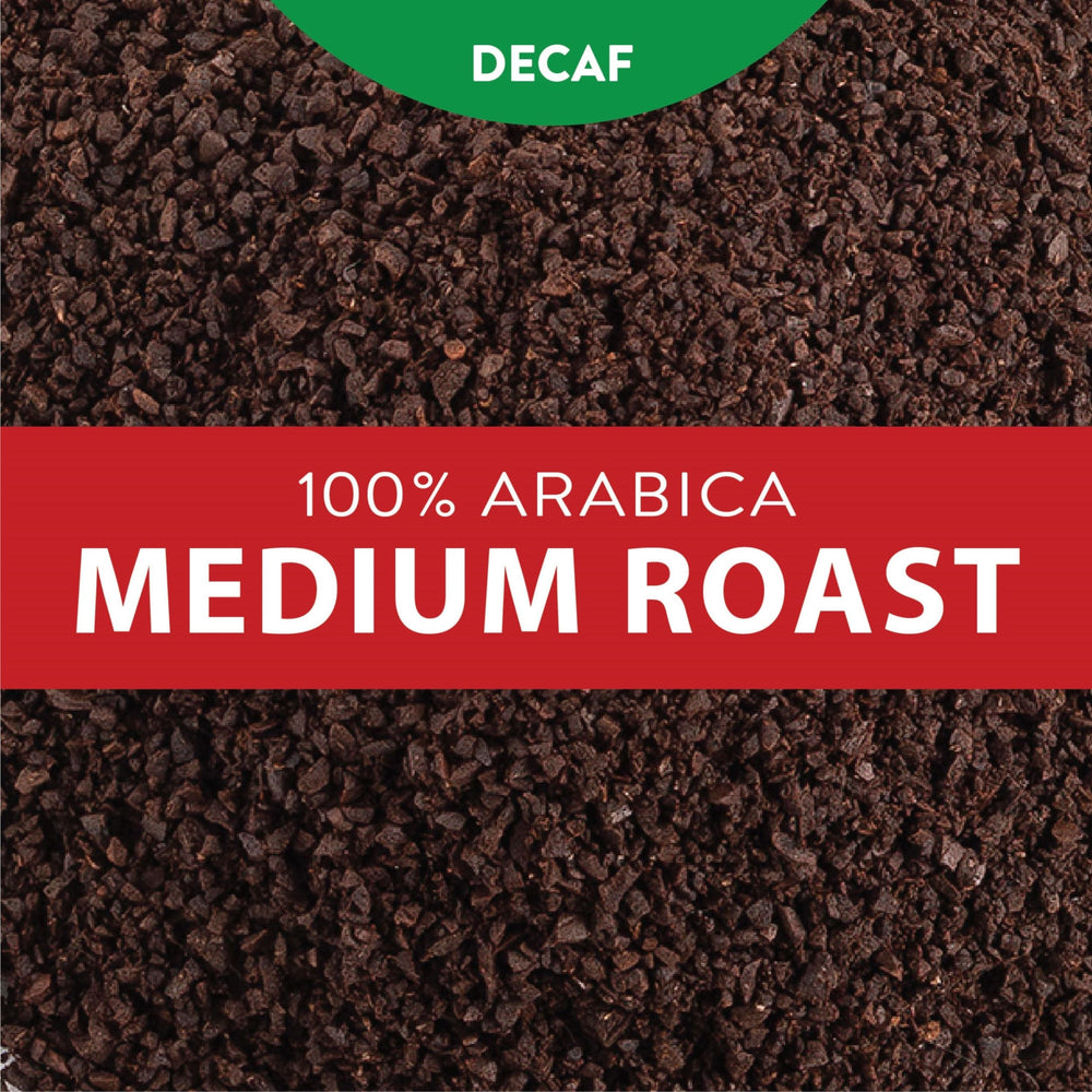 San Francisco Bay Decaf Gourmet Blend ground coffee ready for drip, pour-over, or French press