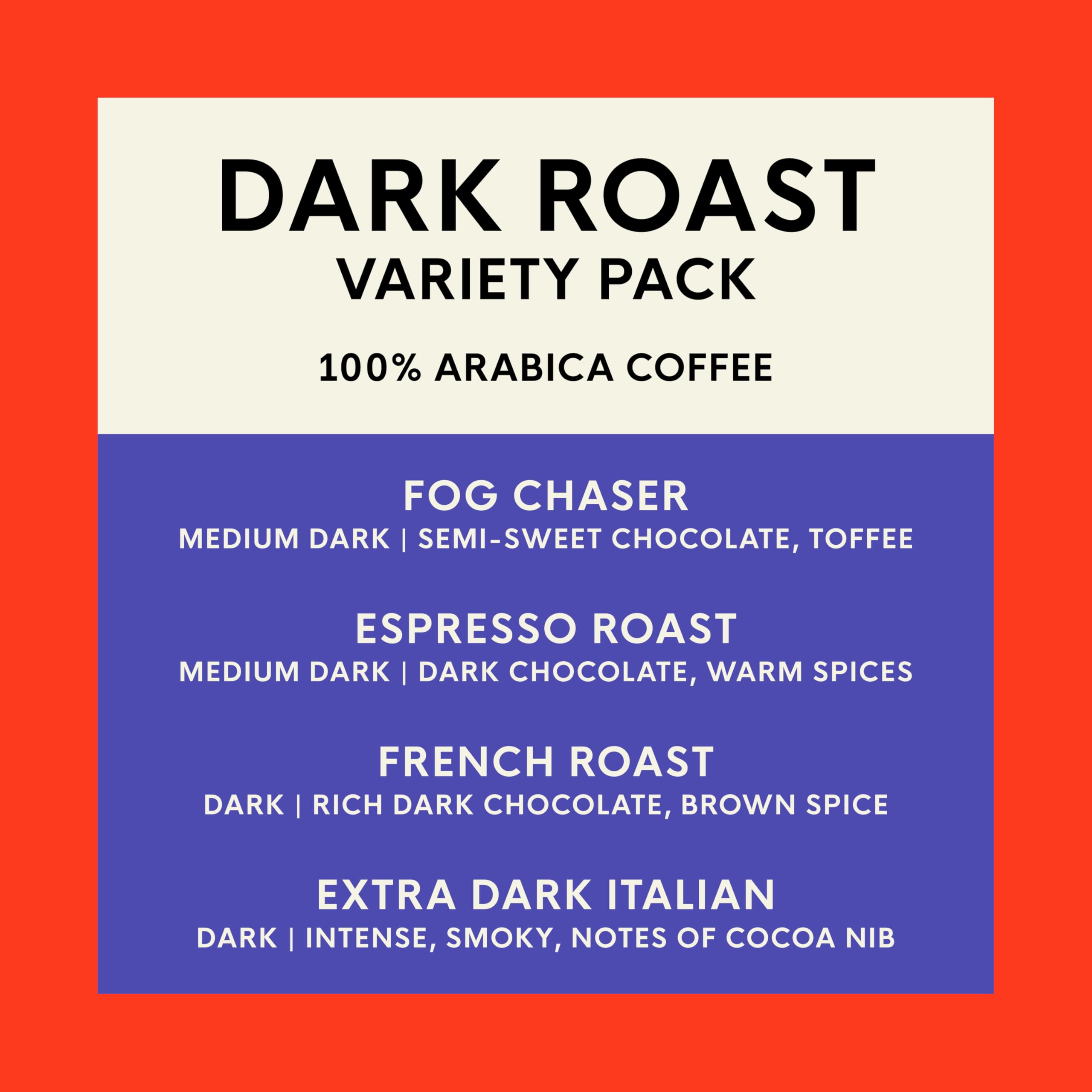San Francisco Bay Extra Dark Italian pod for a deep, robust aroma