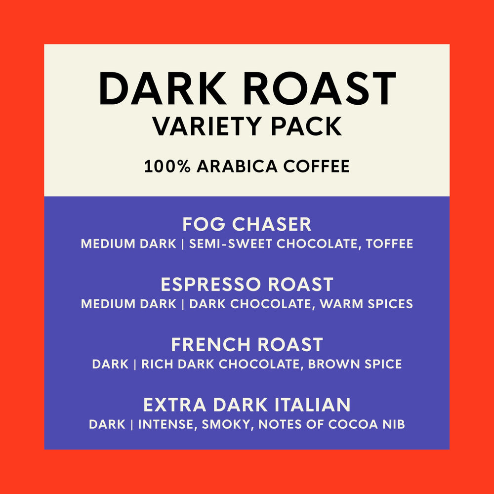 San Francisco Bay Extra Dark Italian pod for a deep, robust aroma