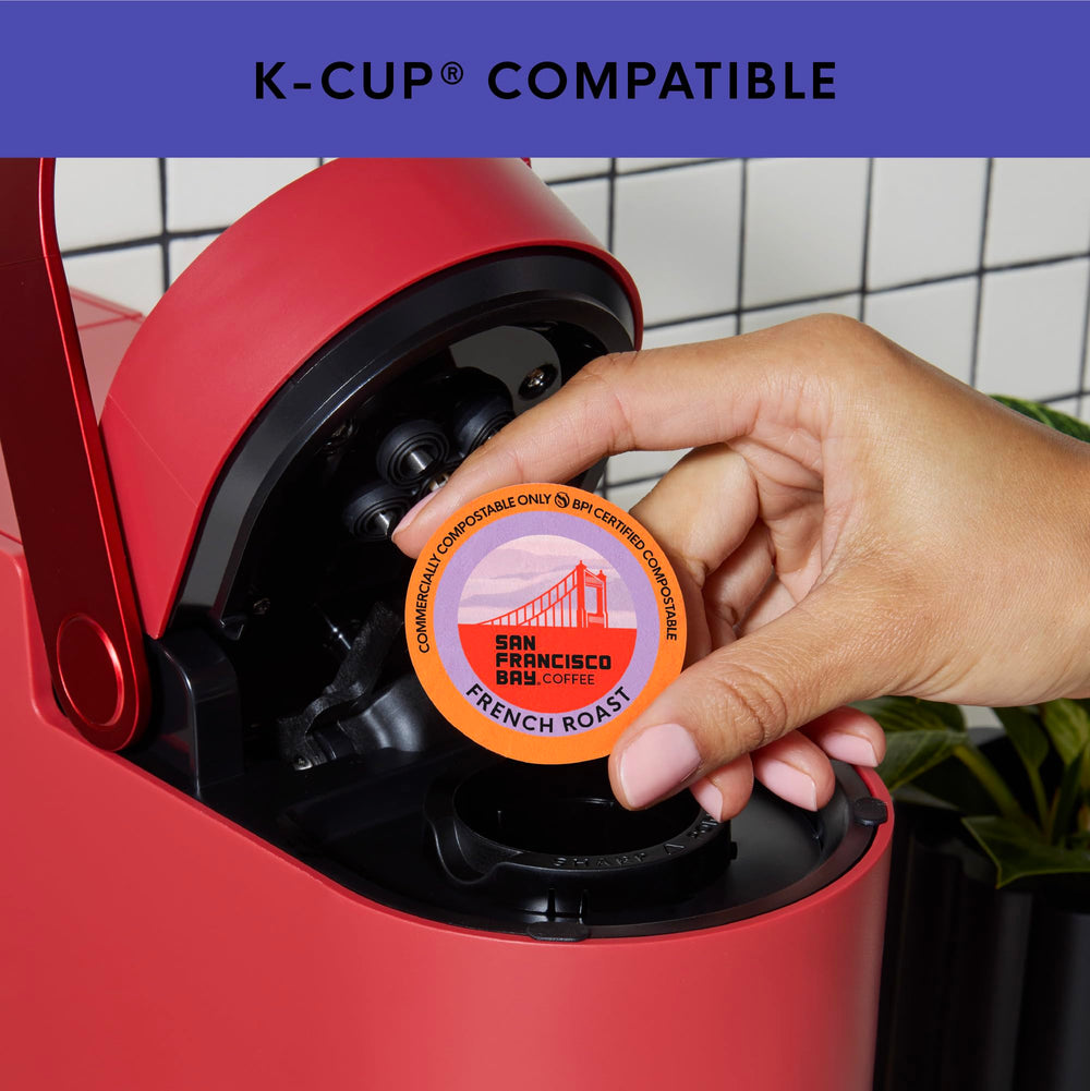 San Francisco Bay K-Cup compatible pod suited for easy home brewing