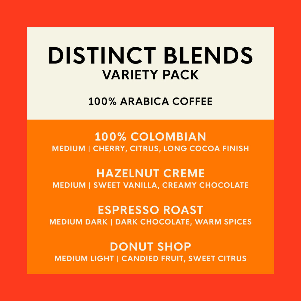 San Francisco Bay 100% Colombian K-Cup pod capturing clean, bright finish.