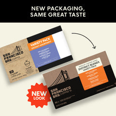 San Francisco Bay Espresso Roast K-Cup pod with rich aroma for bold mornings.