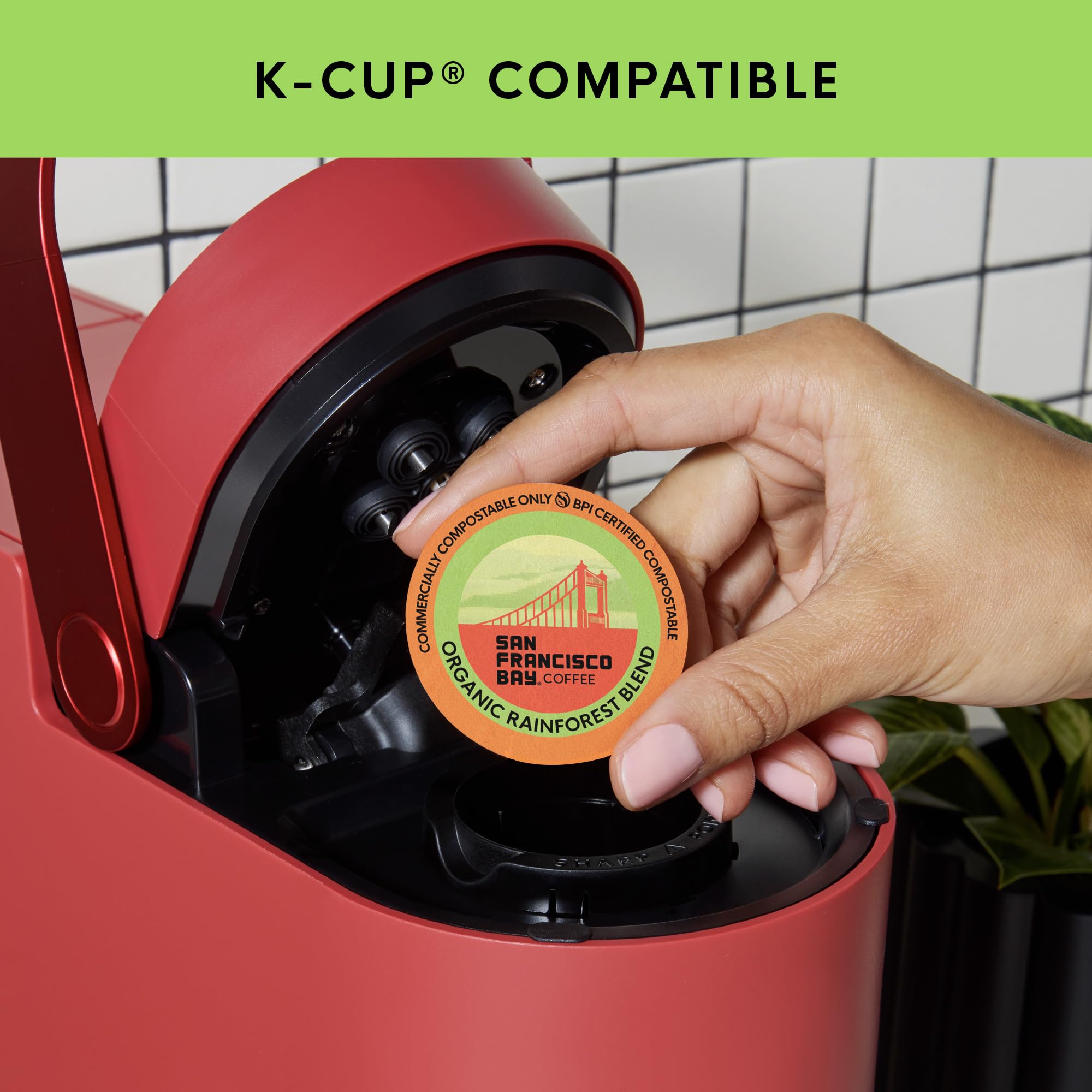 San Francisco Bay plant-based packaging supports composting after use.