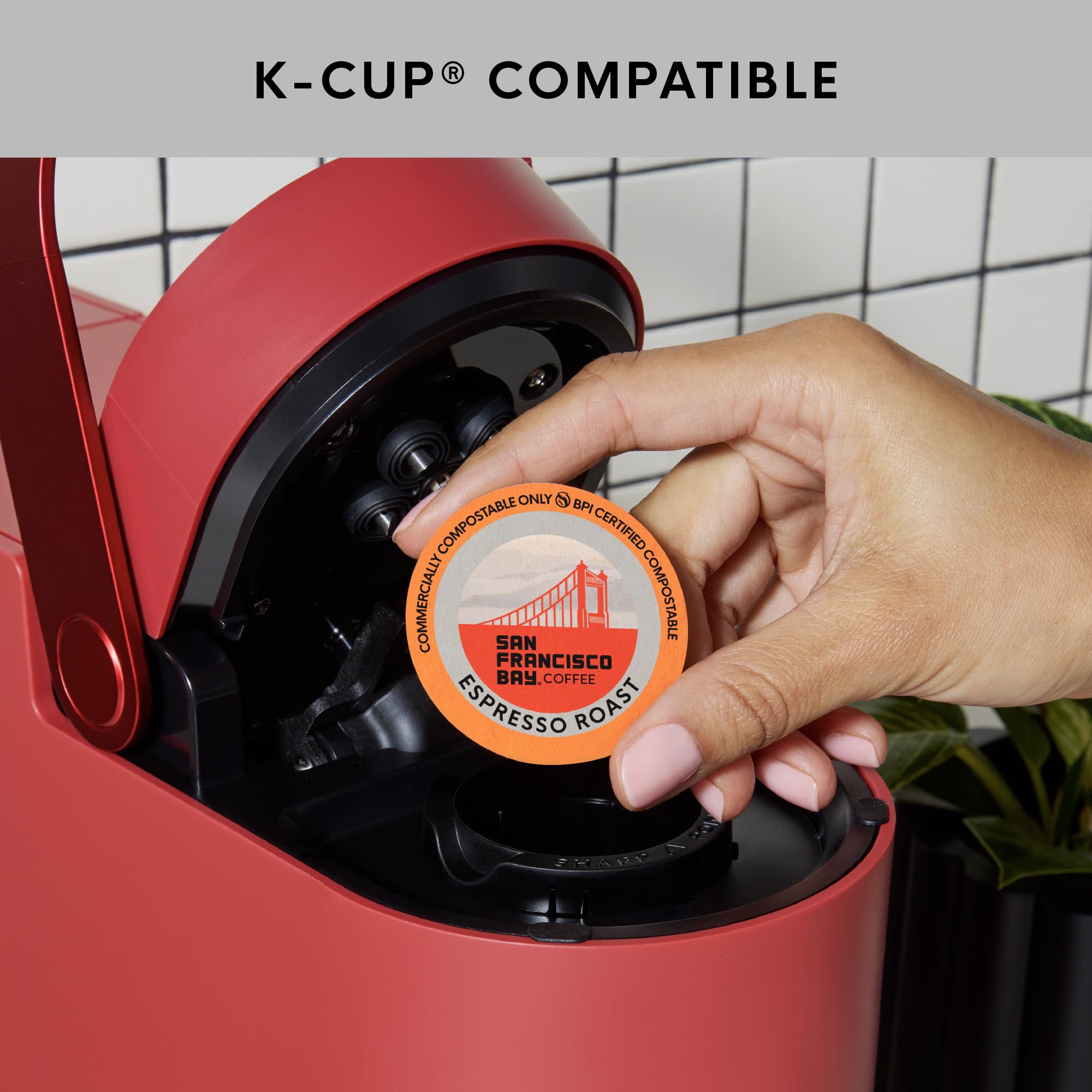San Francisco Bay plant-based packaging emphasizes eco-friendly coffee moments