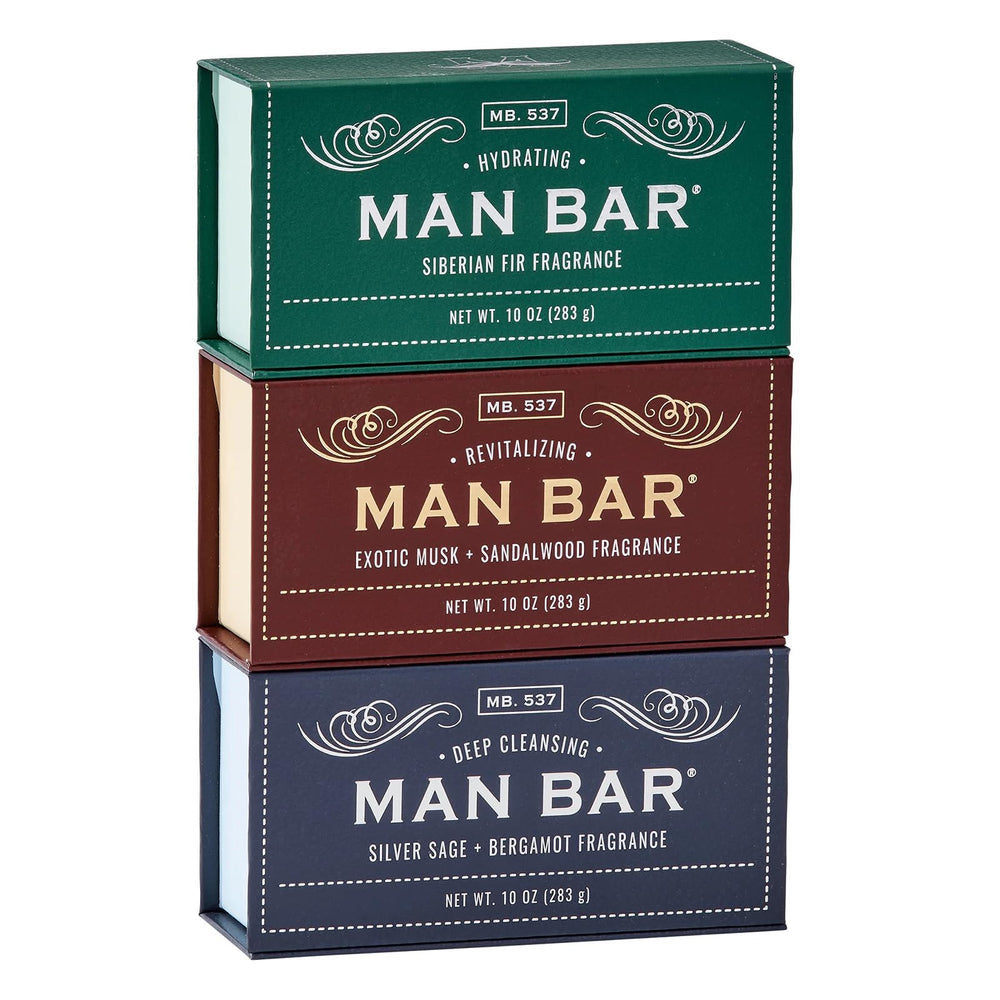 San Francisco Soap Company Man Bar gift set packaging showcasing premium presentation.