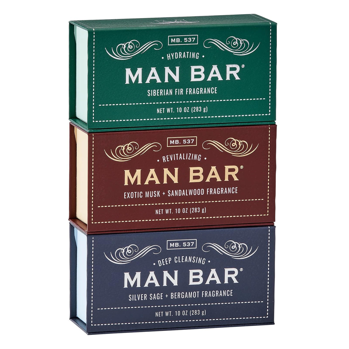 San Francisco Soap Company Man Bar gift set packaging showcasing premium presentation.