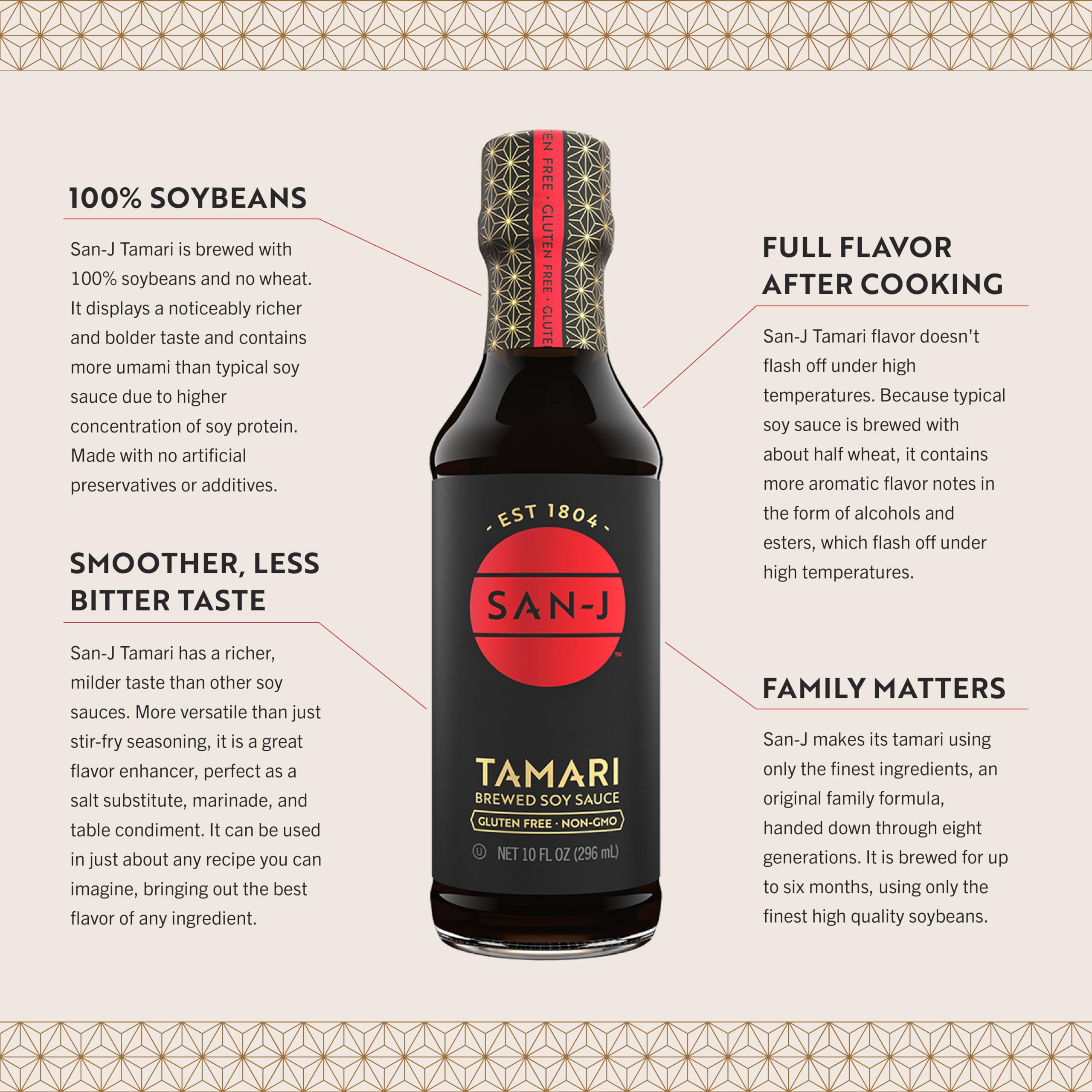 San-J tamari stir-fry pan adds bold umami to meals.
