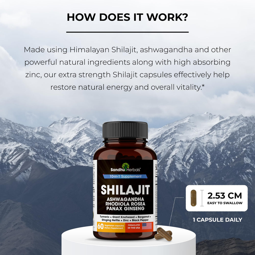 SANDHUHERBALS 2-month supply packaging for extended use